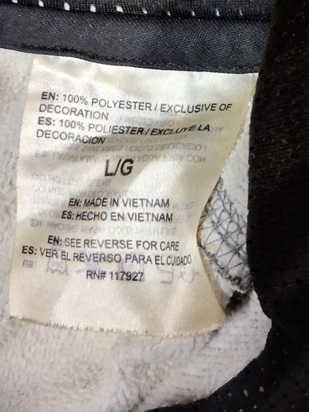 Large sized Reebok hoodie - Picture 3 of 3